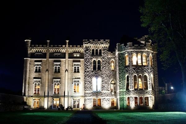 Kilronan: Through a set of medieval gates through an ancient forest next to a beautiful lough, step into the enchanting Kilronan Castle.