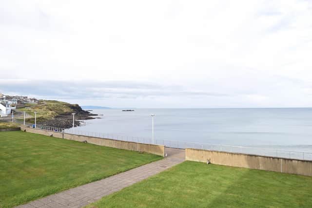This penthouse apartment enjoys stunning panoramic sea views of West Bay towards the harbour and Ramore Head