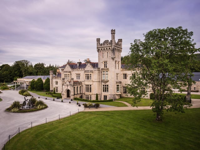 Lough Eske: Set within 43 acres of forest at the foot of the mountains in Donegal, this castle has been a place for entertaining guests since 1861.
