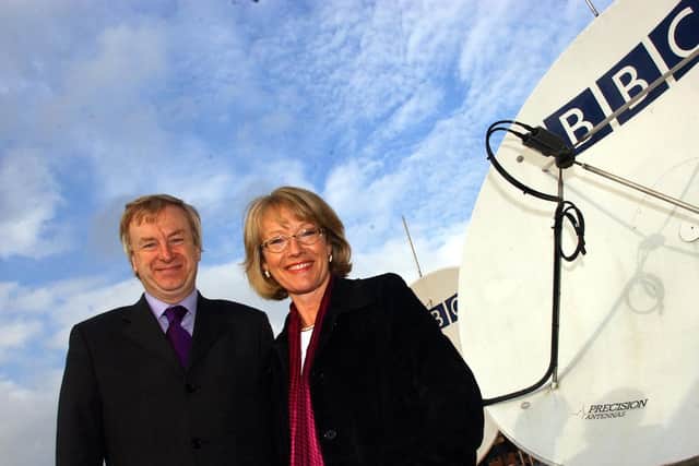 Good Morning Ulster presenters Seamus McKee and Wendy Austin