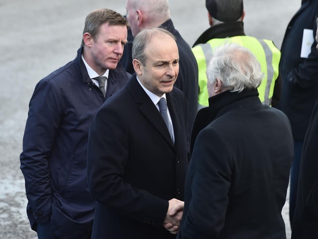 Leader of Fianna Fil, Michel Martin.