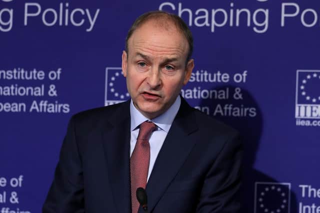 Micheal Martin’s Fianna Fail party is very unlikely to get enough seats to form a government by itself