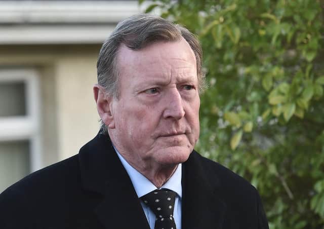Former First Minister David Trimble gave his reaction to the number of murders linked to the IRA since the Good Friday Agreement he helped deliver in 1998. Photo: Colm Lenaghan/Pacemaker Press