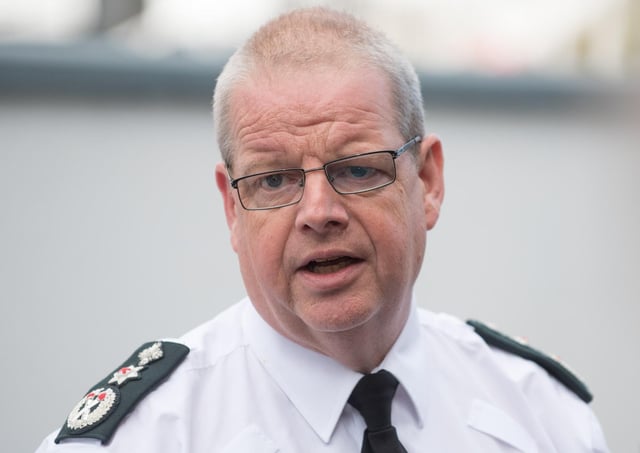 PSNI Chief Constable Simon Byrne appeared before Stormont's justice committee