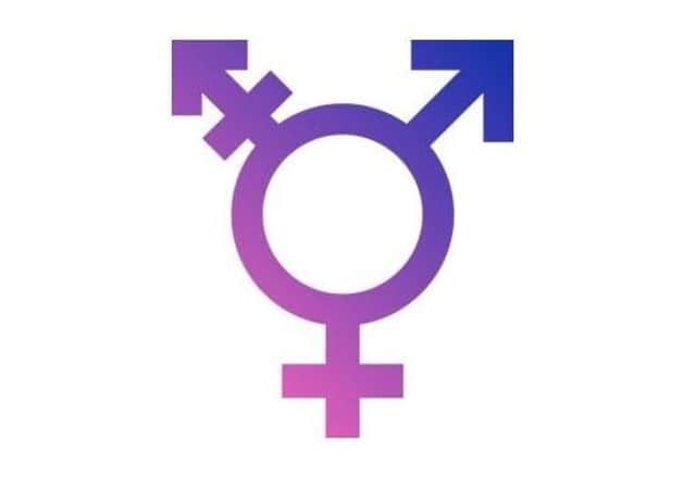 One of the symbols often used by transgender campaigners