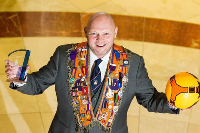 David Jeffrey is a former winner of an Orange Community Award for his contribution to sport