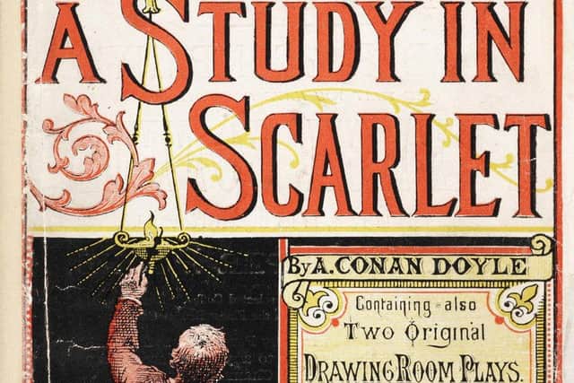 Cover of 1887 Edition of Beeton's Christmas Annual Containing Sherlock Holmes's ‘Debut’ in A Study in Scarlet