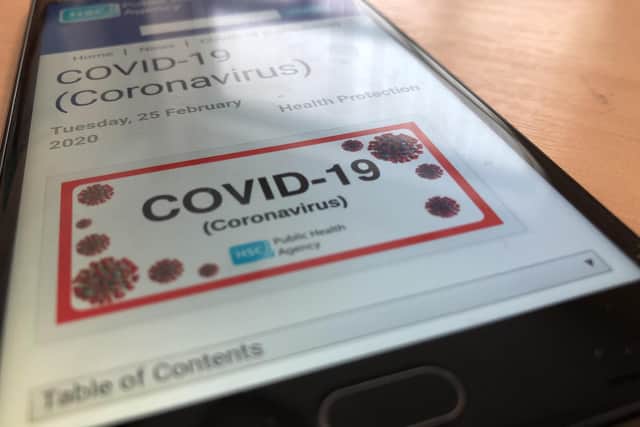The World Health Organization says the official name for the disease caused by the new coronavirus is Covid-19. (Photo: Andrew Quinn/JPI Media NI)