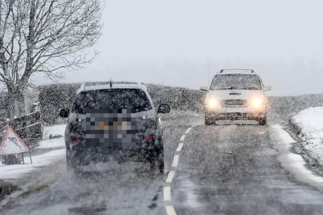 The weather warning was issued on Wednesday morning.