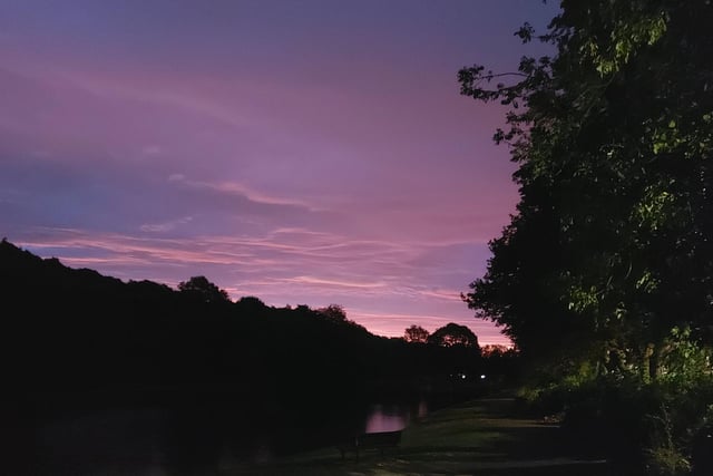Wilton Park, Batley, taken at dawn