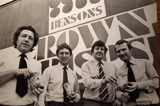 This photo was taken in July 1980. Pictured are the four directors Wally Brant, Mike Keen, Malcolm Jones and Jim Couton