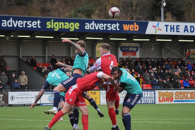 Action from for Boro's 1-1 draw with Hyde United

Photo by Morgan Exley