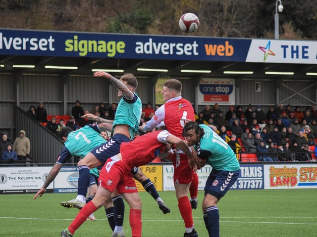 Action from for Boro's 1-1 draw with Hyde United

Photo by Morgan Exley