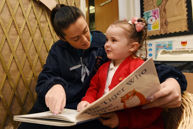 Within Early Years Foundation Stage you will find children deeply engaged in a phonics lesson with Read Write Inc leading the children’s development in reading.
