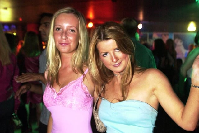 These two young clubbers were at Tokyo Jo's when a film crew was roaming the club in the year 2000