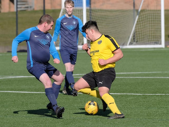 Traf try to get past Cayton