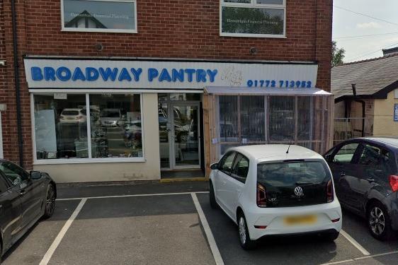 Broadway, Fulwood, Preston. Google reviews rating 4.7 out of 5. One reviewer said: "We’ve been coming here for years now. Brilliant selection of hot and cold food to takeaway."