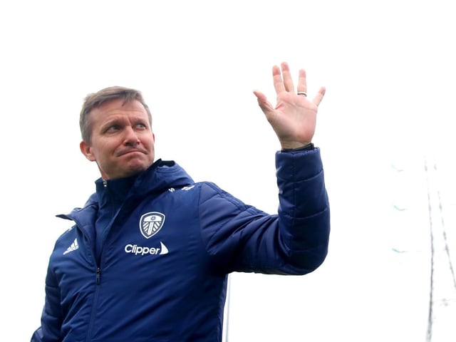 Leeds United head coach Jesse Marsch.