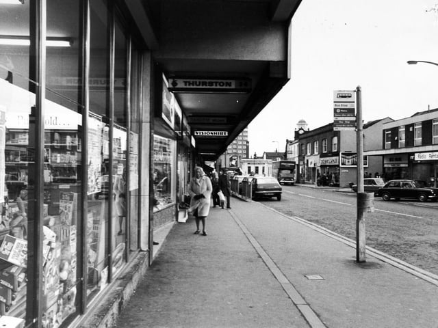 Armley Town Street in December 1979.