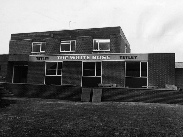 Tetley's latest pub The White Rose on Tong Road opened to the public in December 1972.