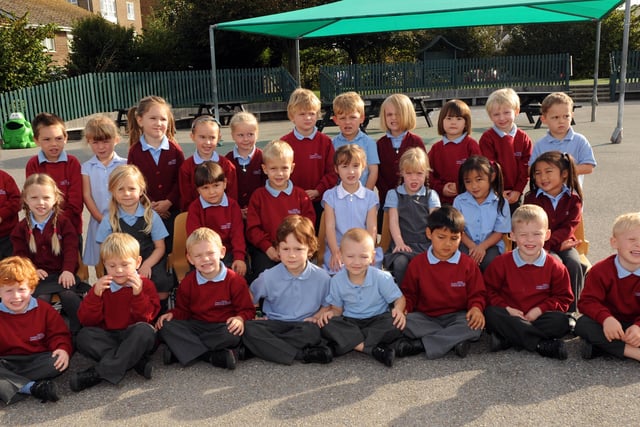 Reception class at Heene CE Primary School in 2011. Picture: Stephen Goodger