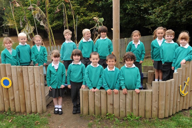 Reception class at Bramber Primary School in 2011. Picture: Stephen Goodger
