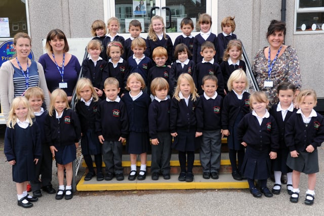 Reception class at Elm Grove Primary School in 2011. Picture: Stephen Goodger