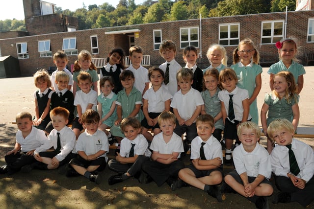 Reception class at Vale School in 2011. Picture: Stephen Goodger