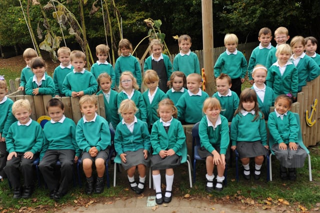 Reception class at Bramber Primary School in 2011. Picture: Stephen Goodger
