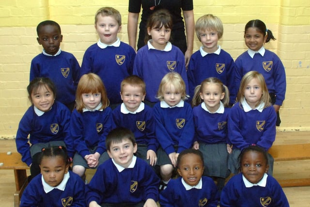 Reception class at St Mary's Catholic Primary School in 2011. Picture: Gerald Thompson