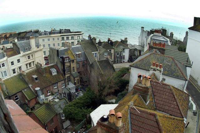 View of Hastings from the old Observer building.