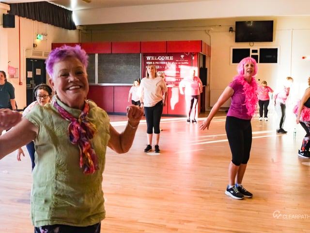 The Zumba Pink Party in Shoreham had fabulous Latin and international grooves, raising £1,135 for Breast Cancer Now. Picture: Clearpath Media, Lancing