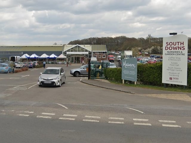 South Downs Nurseries in Brighton Road, Hassocks, has an overall rating of 4.5 from 2,191 Google reviews. One reviewer said: "A modern, clean and large Garden Centre. Well stocked. There is the usual coffee shop plus a large restaurant. There is also a small but fascinating museum of gardening." Picture: Google Street View.