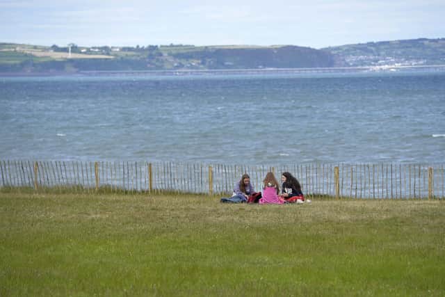 People enjoy Crawfordsburn country park on June 3, after a spell of particularly warm and sunny weather.
Photo by Presseye/Stephen Hamilton