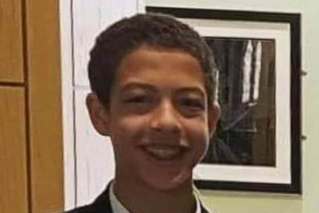 Noah Donohoe. (Photo issued by the PSNI)