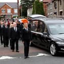 Bobby Storey's funeral took place in Belfast today. (Photo: Pacemaker)