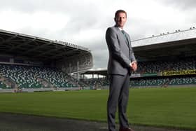 New Northern Ireland boss Ian Baraclough believes the Irish League has a bright future
