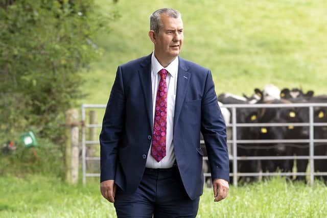 Agriculture, Environment and Rural Affairs Minister Edwin Poots
