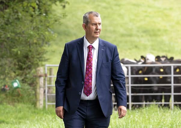 Agriculture, Environment and Rural Affairs Minister Edwin Poots