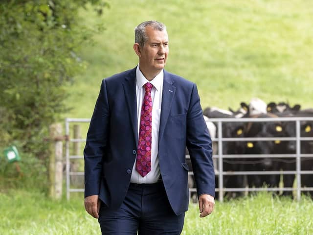 Agriculture, Environment and Rural Affairs Minister Edwin Poots