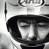 Northern Ireland motorcycle racing legend Joey Dunlop.
