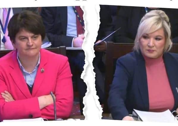 Arlene Foster and Michelle O’Neill’s growing closeness has been ruptured by the events of recent days