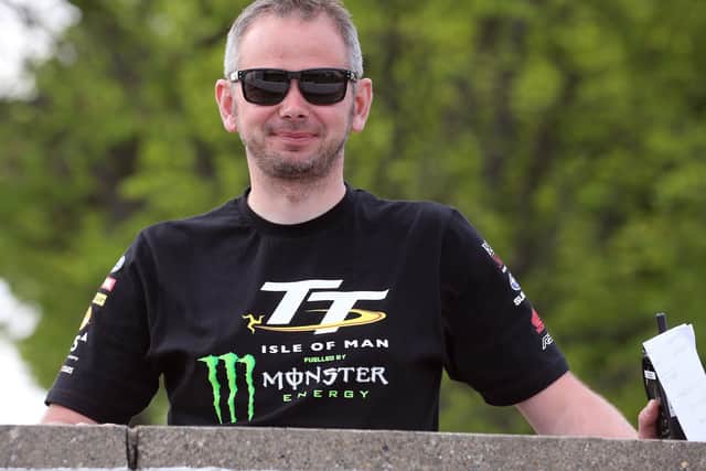 Isle of Man TT and Motorsport Development Manager Paul Phillips.