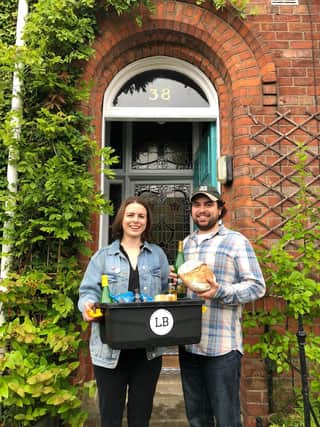 Lydia Hodgins and Justin Thompson started LocalBoxNI in the middle lockdown providing locally sourced food deliveries in a sustainable way