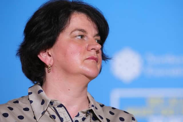 One of Arlene Foster's own party officers rebelled against the whip in today's key Assembly vote