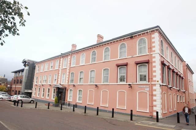 Havelock House in Belfast, which housed UTV for almost 60 years until 2018. The former linen warehouse on the Ormeau Road is one of Northern Ireland’s best-known cultural landmarks yet faces demolition to make way for a high-density apartment complex