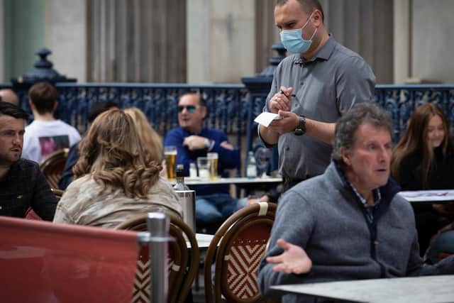 An increasing number of restaurants around Northern Ireland are introducing the one-strike-and-you-are-out policy to safeguard their business during the pandemic. (Photo: PA Wire)