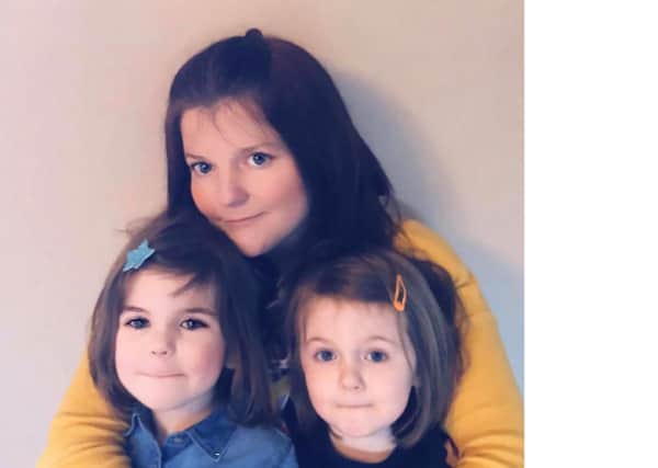 PACEMAKER BELFAST  13/05/2020 Claire Smyth and her two daughters Hannah and Bethany who were involved in a tragic quad bike accident at their home in Ballycastle t.