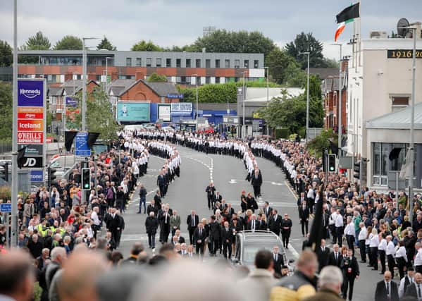 The republican movement know that after the Bobby Storey funeral loyalists will rush to apply to parade