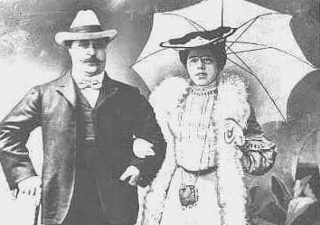 Belinda Mulrooney and Her Husband, the Fake 'Count Carbonneau' in 1900.